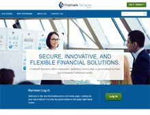 Tablet Screenshot of firstmarkservices.com